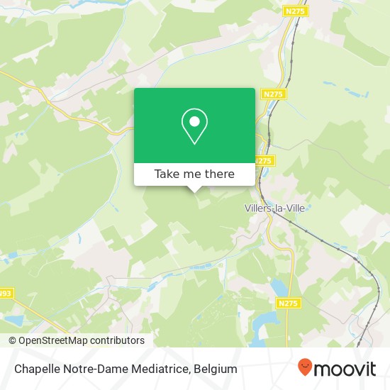 Chapelle Notre-Dame Mediatrice map