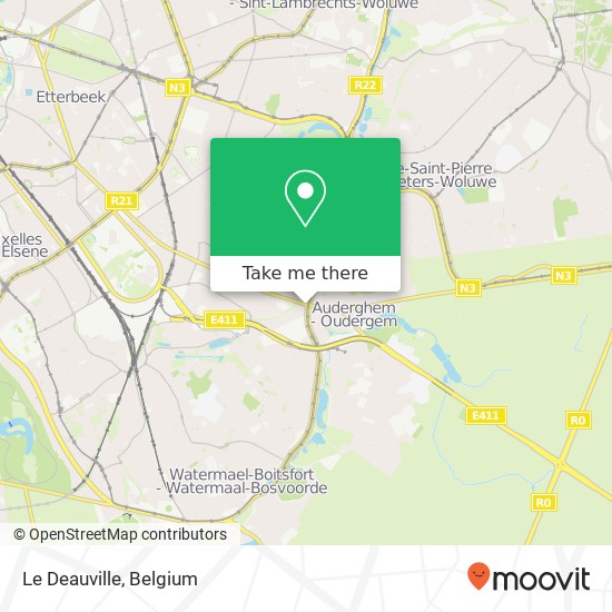 Le Deauville map