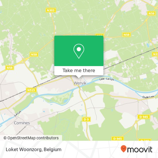 Loket Woonzorg map