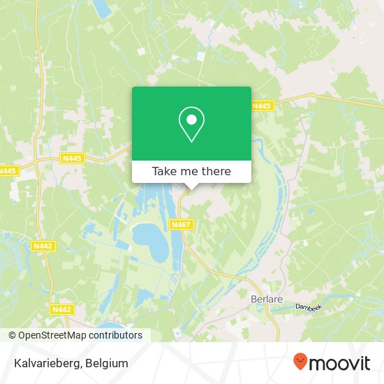 Kalvarieberg map