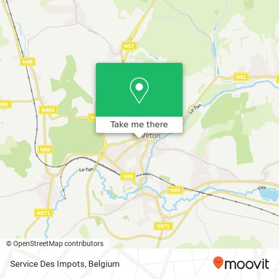 Service Des Impots map
