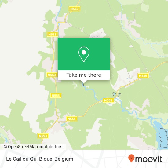 Le Caillou-Qui-Bique map