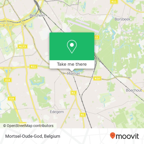 Mortsel-Oude-God map