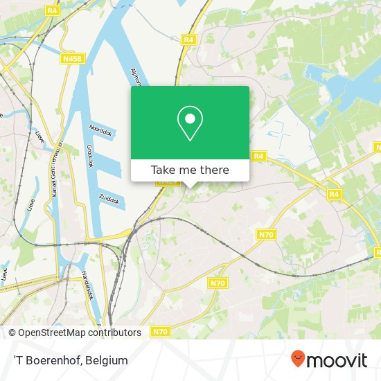 'T Boerenhof map