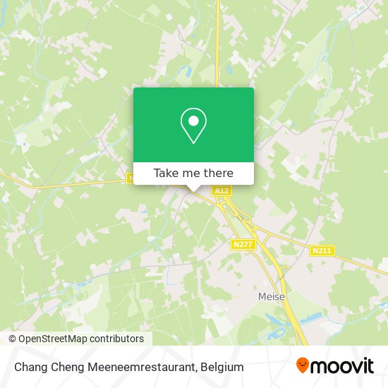 Chang Cheng Meeneemrestaurant map