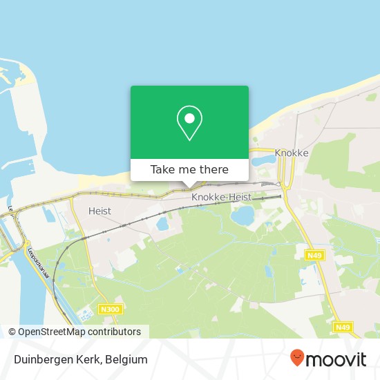 Duinbergen Kerk map