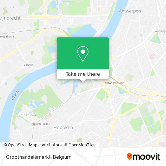 Groothandelsmarkt plan