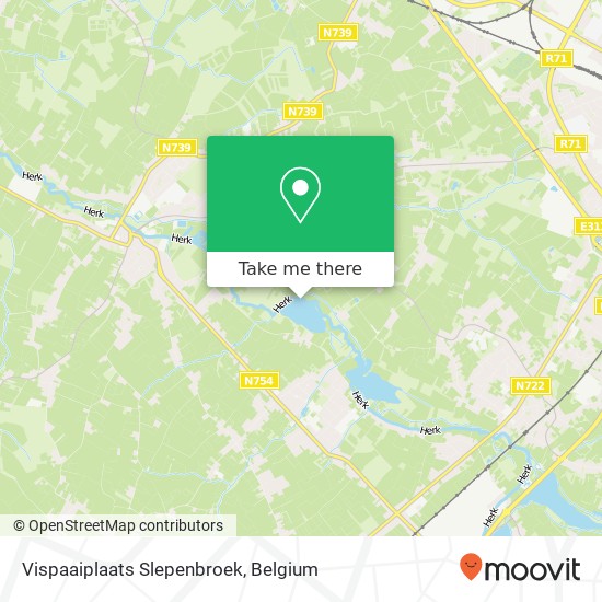 Vispaaiplaats Slepenbroek map