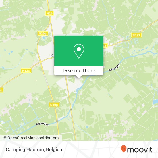 Camping Houtum map