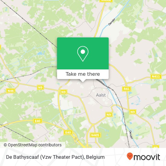 De Bathyscaaf (Vzw Theater Pact) map