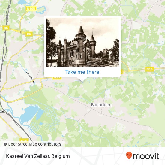 Kasteel Van Zellaar map