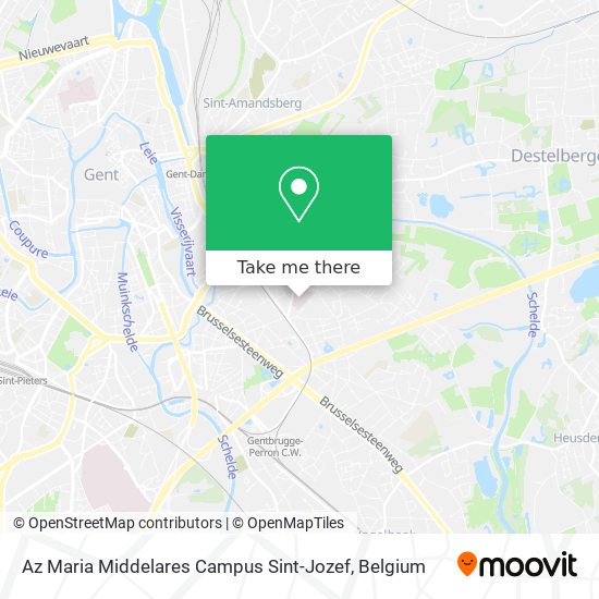 Az Maria Middelares Campus Sint-Jozef plan