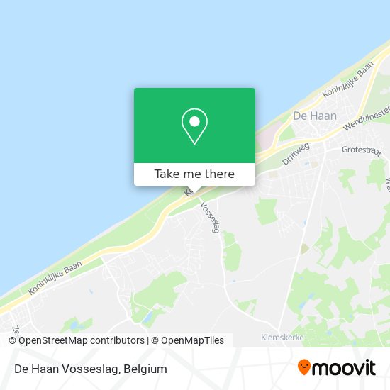 De Haan Vosseslag plan