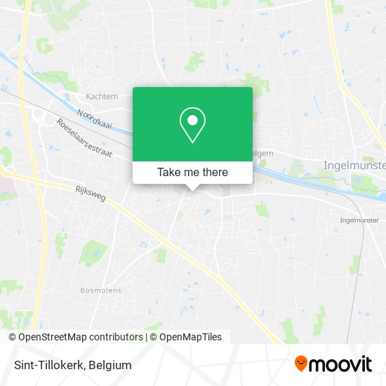 Sint-Tillokerk map