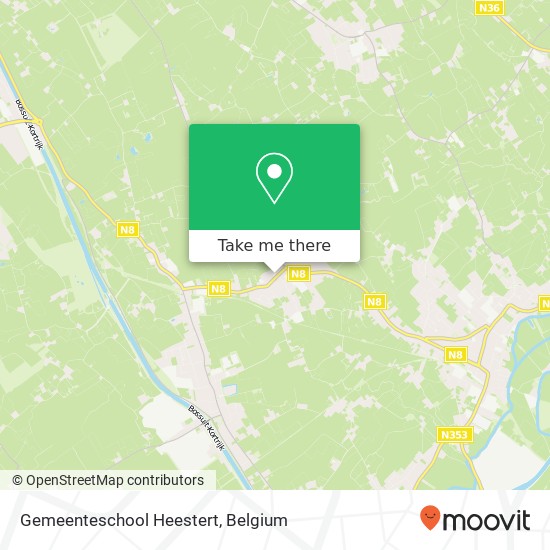 Gemeenteschool Heestert map