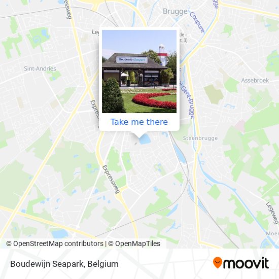 Boudewijn Seapark map