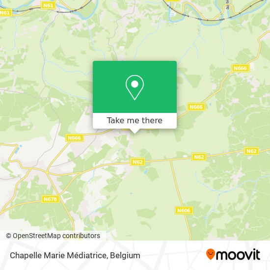 Chapelle Marie Médiatrice map