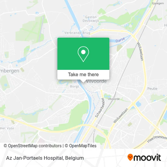 Az Jan-Portaels Hospital map