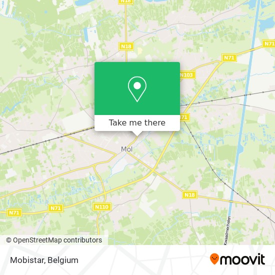 Mobistar map