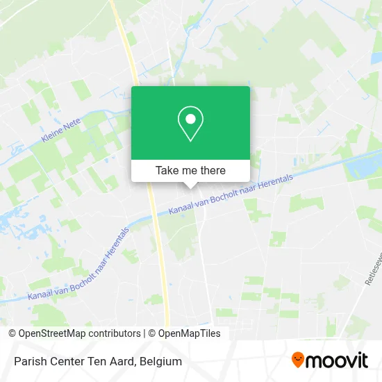 Parish Center Ten Aard map