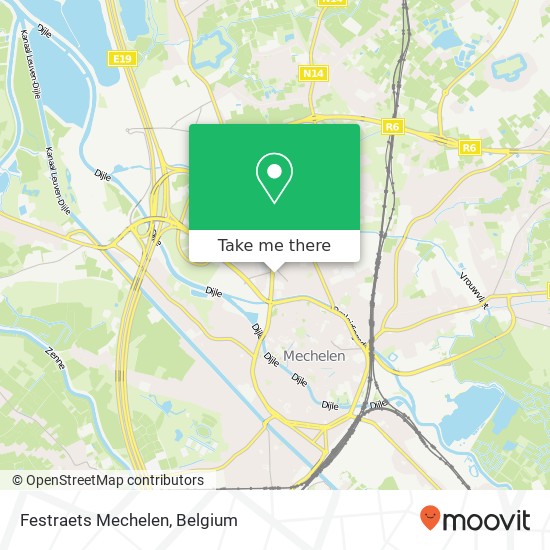 Festraets Mechelen map