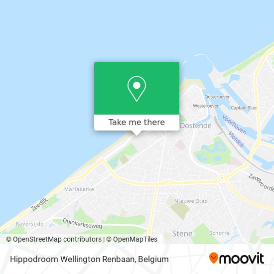 Hippodroom Wellington Renbaan plan