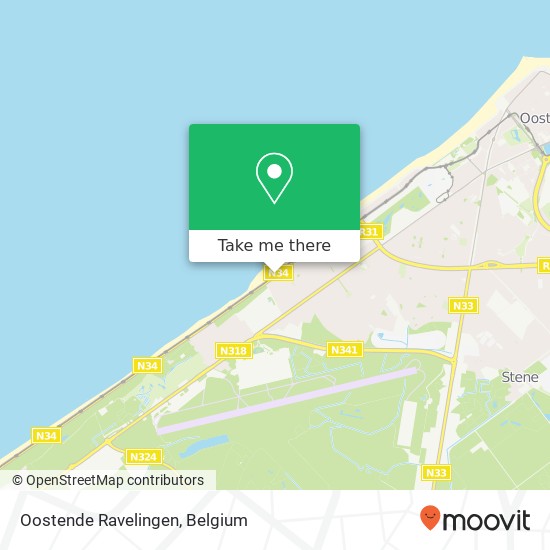 Oostende Ravelingen plan