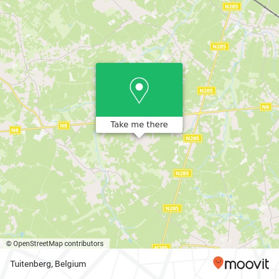 Tuitenberg map
