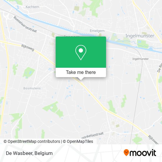 De Wasbeer map