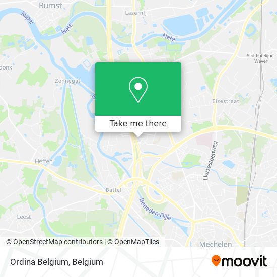 Ordina Belgium plan