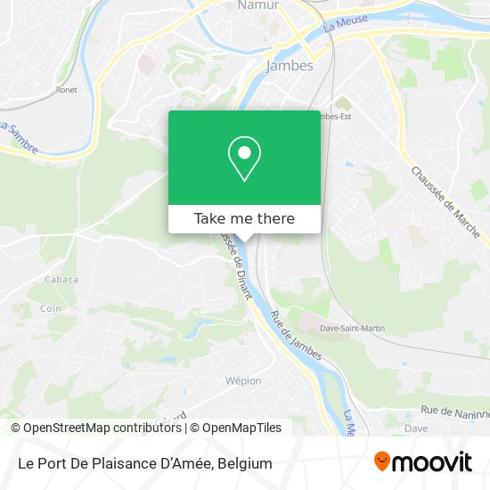 Le Port De Plaisance D’Amée plan