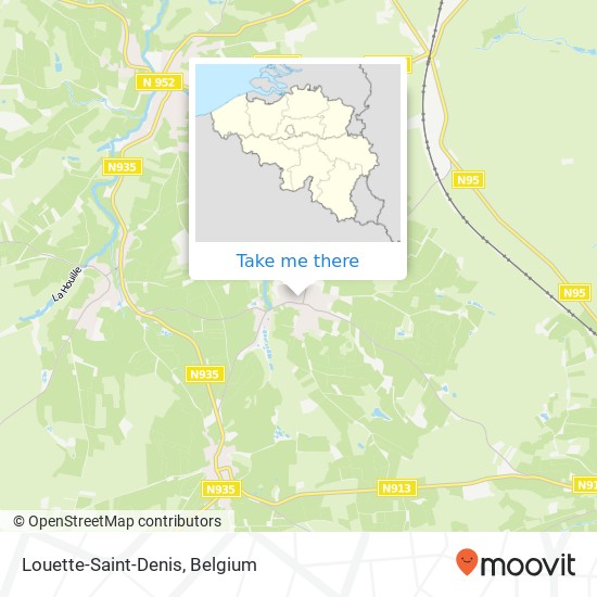 Louette-Saint-Denis map
