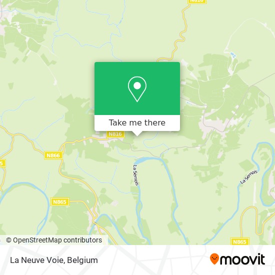 La Neuve Voie map