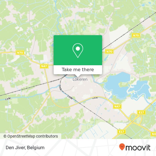 Den Jiver map