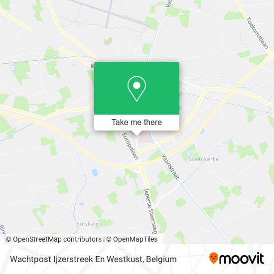 Wachtpost Ijzerstreek En Westkust map