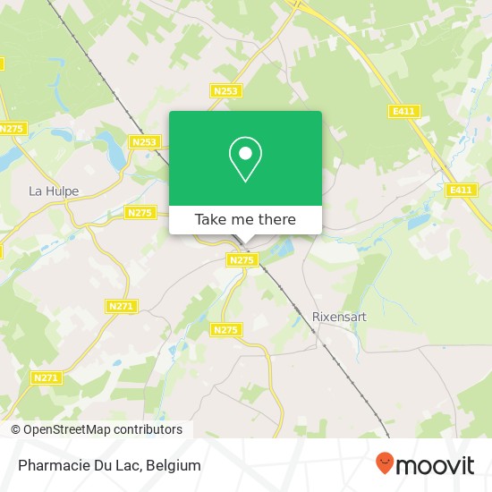 Pharmacie Du Lac map