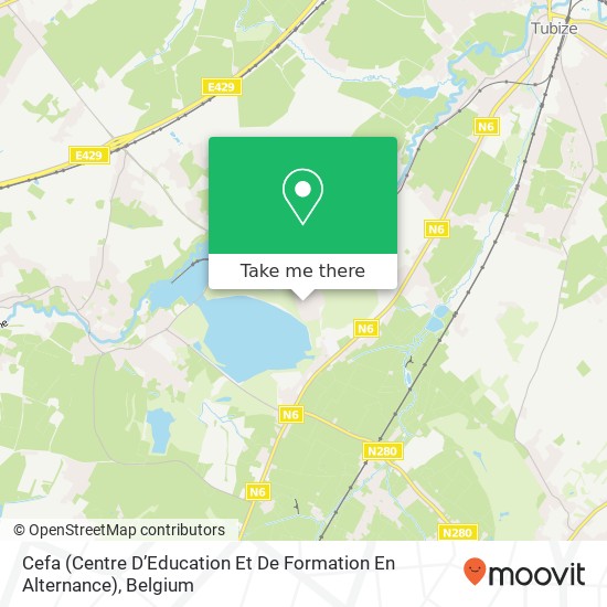 Cefa (Centre D’Education Et De Formation En Alternance) map