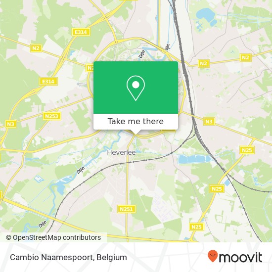 Cambio Naamespoort map
