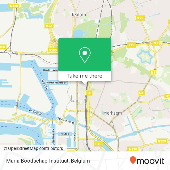 Maria Boodschap-Instituut map