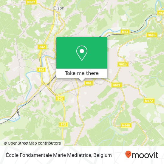 École Fondamentale Marie Mediatrice map