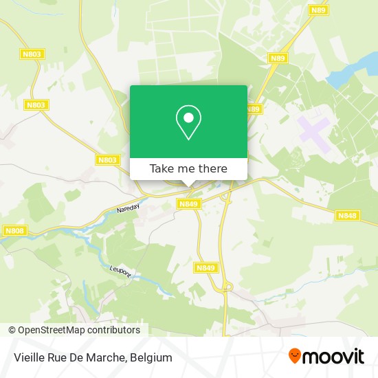 Vieille Rue De Marche map
