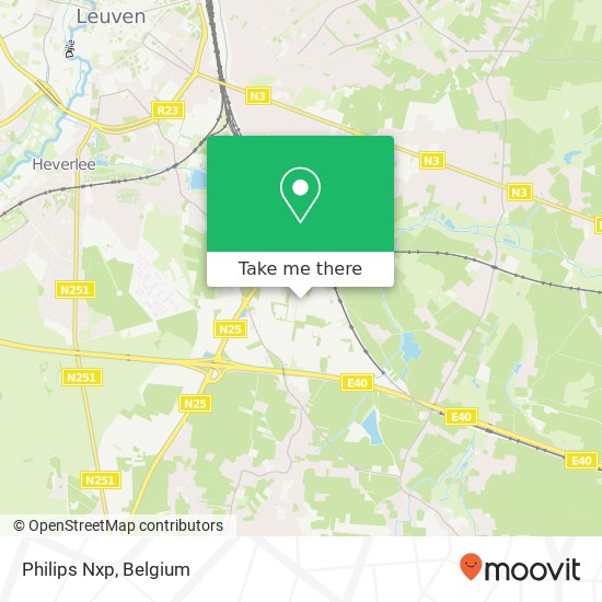 Philips Nxp map