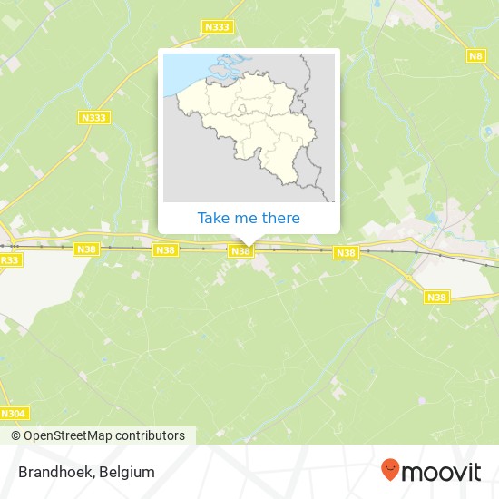 Brandhoek map