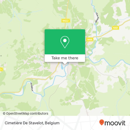 Cimetière De Stavelot map