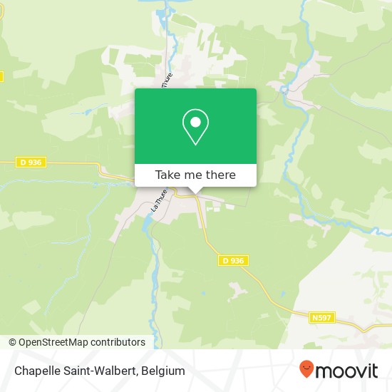 Chapelle Saint-Walbert map