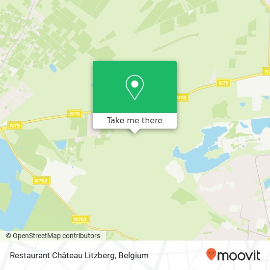 Restaurant Château Litzberg map