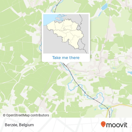 Berzée map