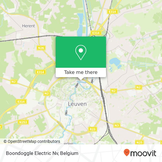 Boondoggle Electric Nv map