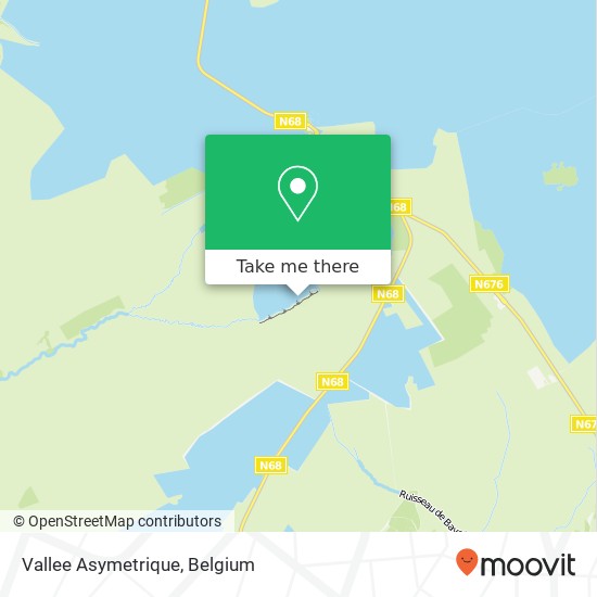 Vallee Asymetrique map