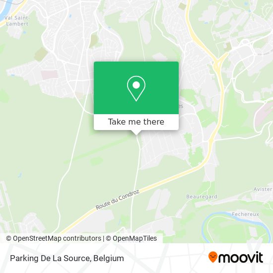 Parking De La Source map